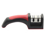 Two Stages Diamond Ceramic Kitchen Knife Sharpeners Sharpening Stone