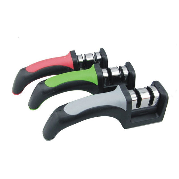 Two Stages Diamond Ceramic Kitchen Knife Sharpeners Sharpening Stone