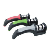 Two Stages Diamond Ceramic Kitchen Knife Sharpeners Sharpening Stone