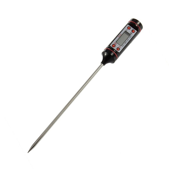 Electronic Digital Thermometer Instruments Hydrometer Meat Food Probe Kitchen
