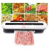 Electric Vacuum Sealer Packaging Machine For Home Kitchen Including 10pcs Food Saver Bags
